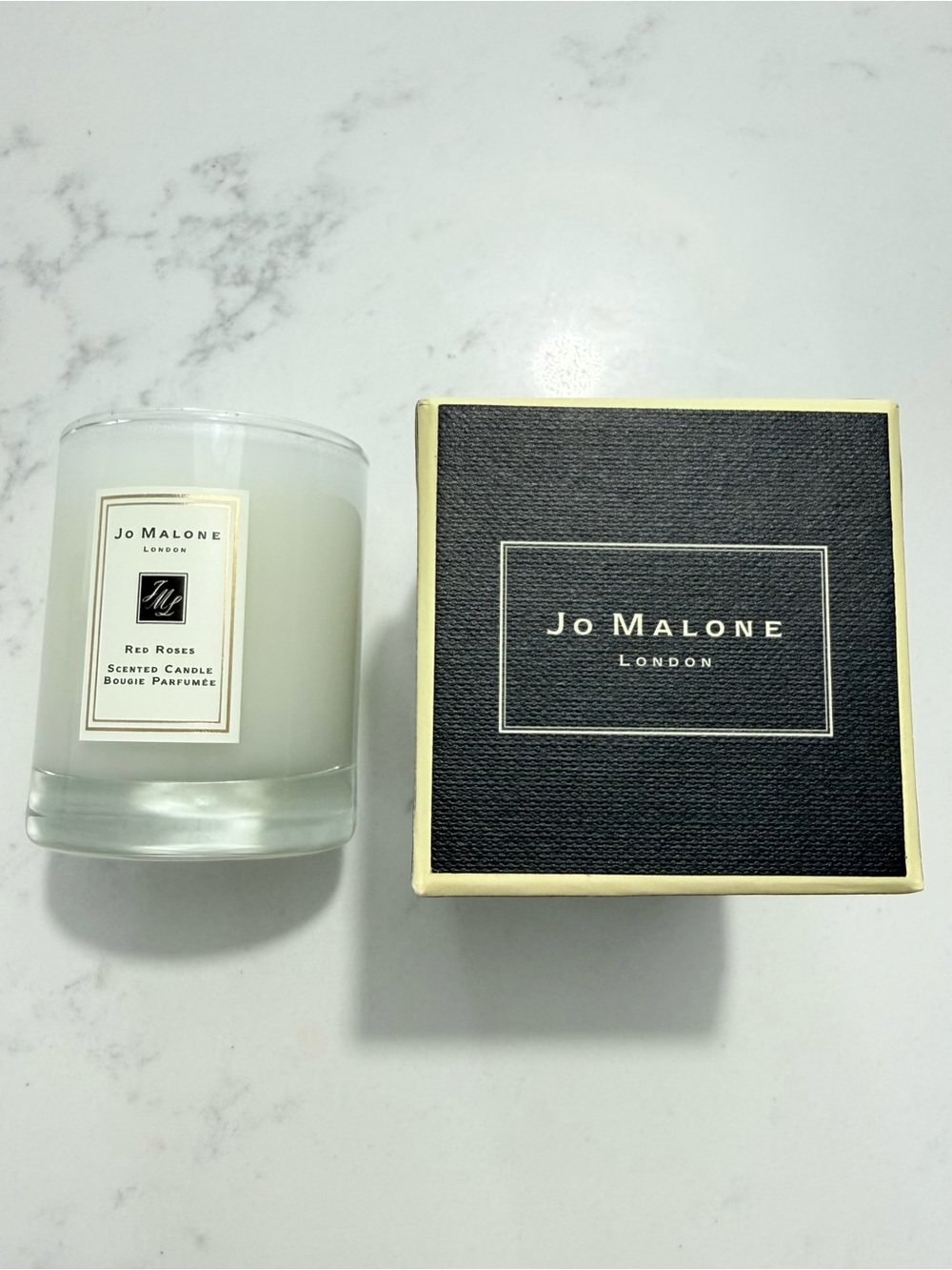 Jo Malone Red Roses Scented Mini Candle - White Glass
